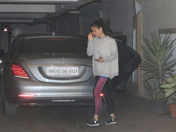 Kareena Goes For A Work Out Session