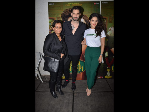 Sunny Leone & Her Hubby Daniel Weber Attend The Bash