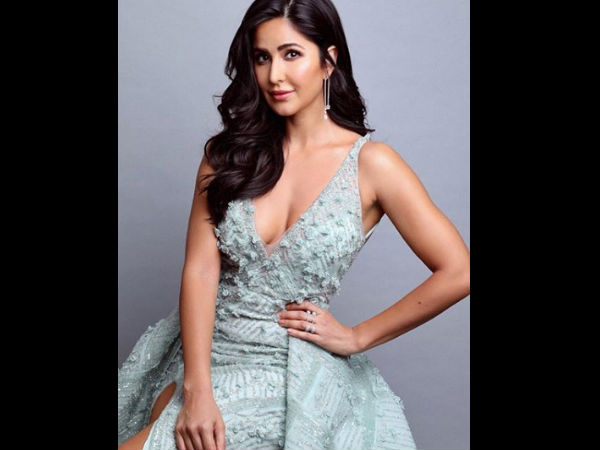 Katrina Kaif Looks Gorgeous In An Icy Blue Gown