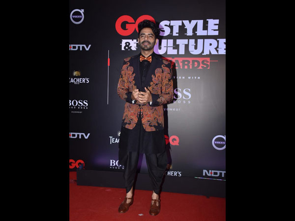 Aparshakti Khurana Sports An Embroidered Blazer