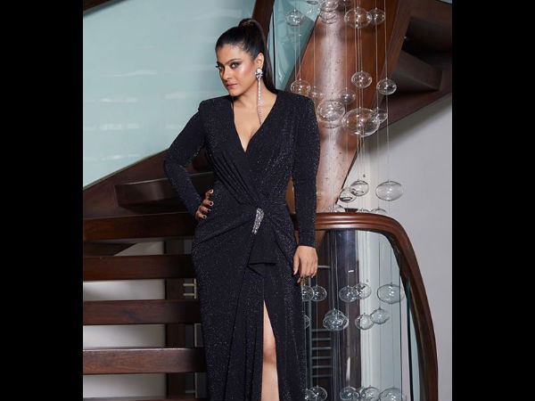 Kajol Slays A Glamorous Black Gown