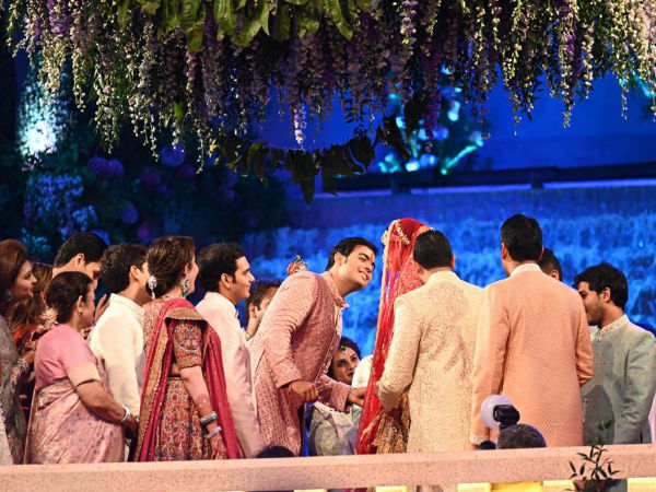 The Bride & Groom Finally Lay Eyes On Each Other