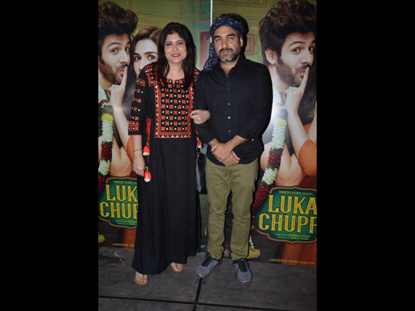 Pankaj Tripathi With His Wife