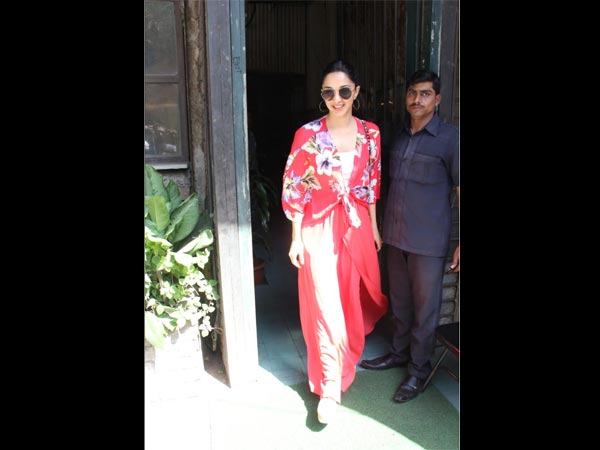 Kiara Advani Heads Out For Lunch