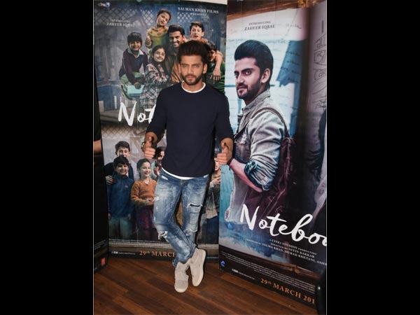 Zaheer Iqbal Strikes A Pose