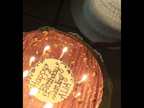 A Closer Look At Alia's Birthday Cake