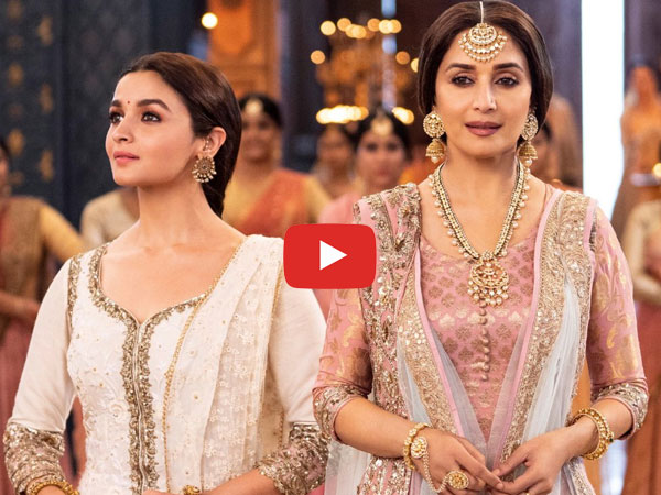 Kalank First Song 'Ghar More Pardesiya' Featuring Alia Bhatt & Madhuri ...