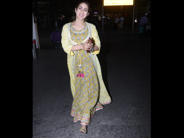 Sara Ali Khan's Dazzling Smile At Airport