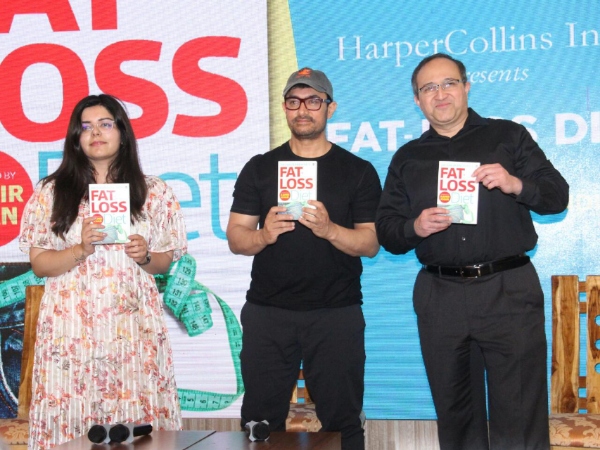 Aamir Khan At The Book Launch Of 'Fat-Loss Diet'
