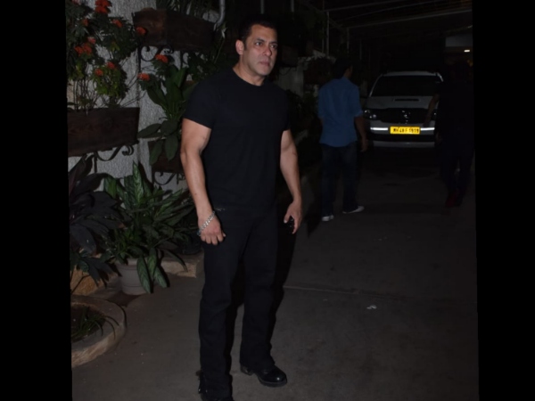 Salman Khan In An All Black Look