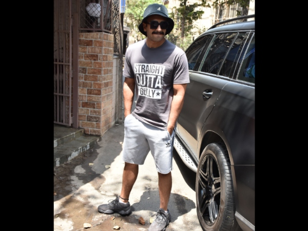 Ranveer Singh Sports A Casual Avatar