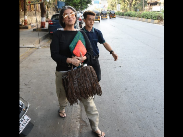 Dimple Kapadia Spotted In The City