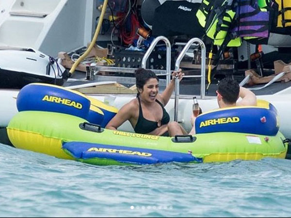Priyanka Chopra Is A Water Baby