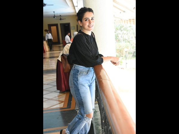 Sanya Promotes Her Upcoming Film Photograph