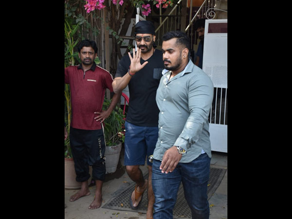 Ajay Devgn Spotted In The City
