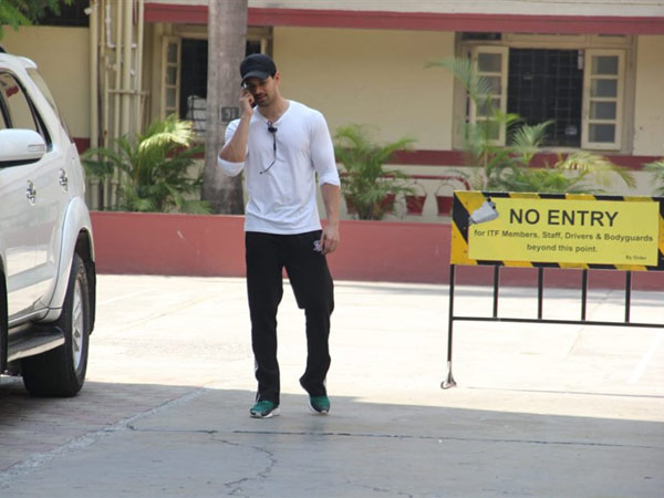 Sooraj Pancholi Snapped After A Work Out Session