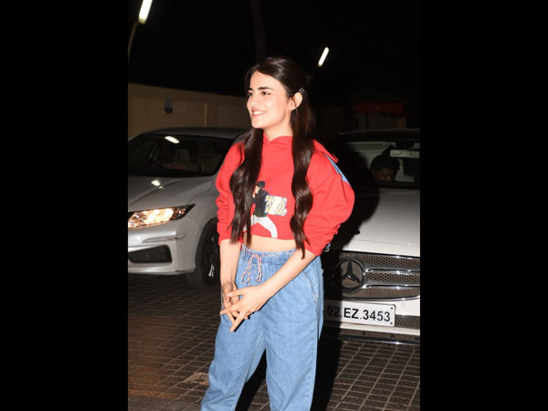 Radhika Madan Looks Cute At The Screening