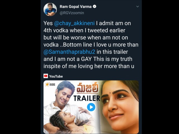 Ram Gopal Varma's Comments