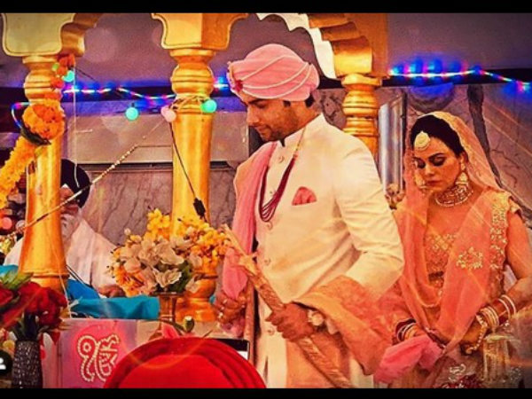 In Pic: Ssharad & Ripci Getting Married In Gurudwara