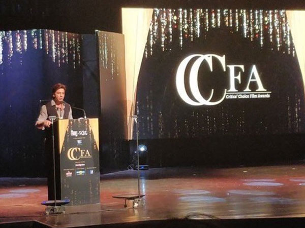 The Superstar Began His Speech By Poking Fun At Anupama Chopra