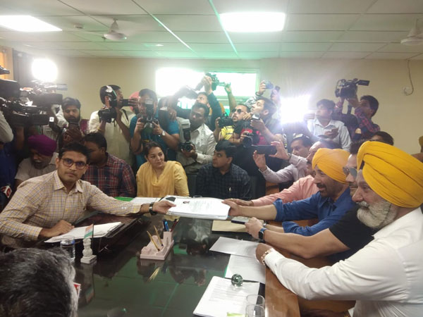 Sunny Deol Files Nomination Gurdaspur BJP Lok Sabha Elections 2019 Sunny Deol Files Nomination Gurdaspur BJP Lok Sabha Elections 2019