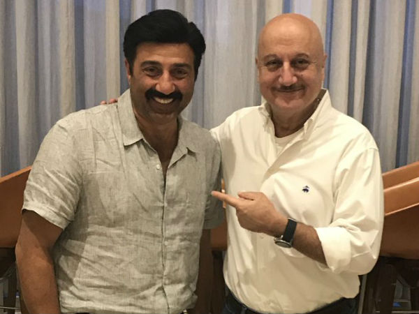 Anupam Kher Sunny Deol Anupam Kher Sunny Deol
