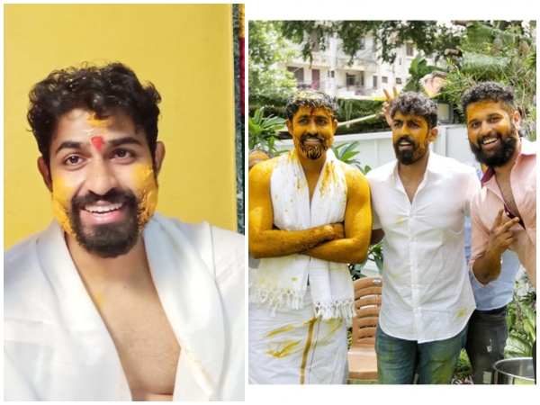 Haldi At Appu's Residence