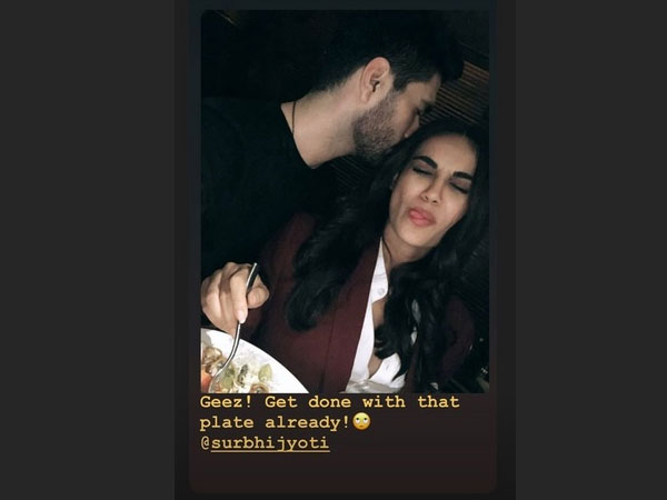 Varun With Surbhi Jyoti