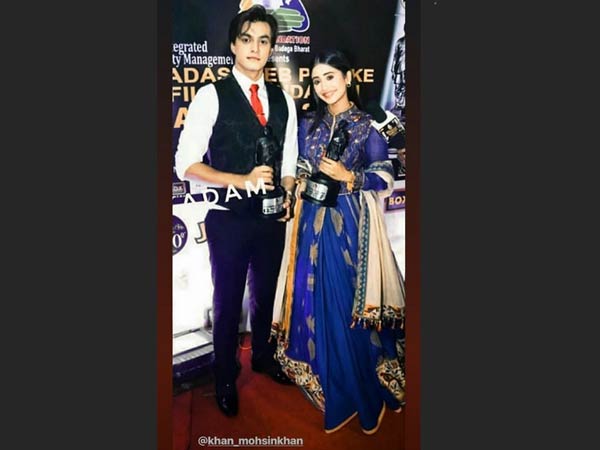 Shivangi & Mohsin – Best Jodi Award