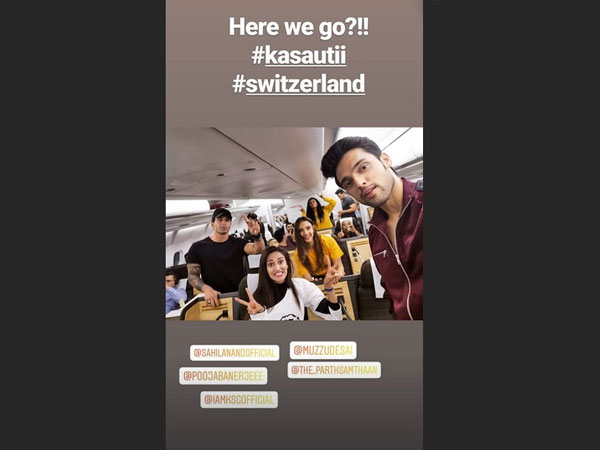 Switzerland Journey Begins For Kasautii Actors!