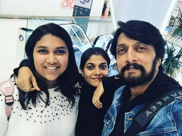Sudeep & Family In London