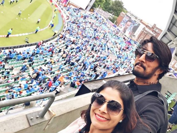 Sudeep's Craze For Cricket