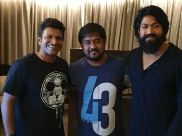 Yash & Puneeth Rajkumar Snapped Together! Yash & Puneeth Rajkumar Snapped Together!