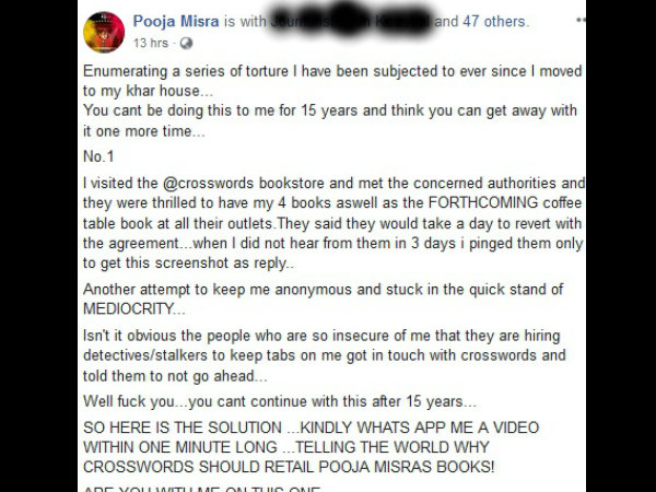 Claims Bookstore Rejected Her 4 Books