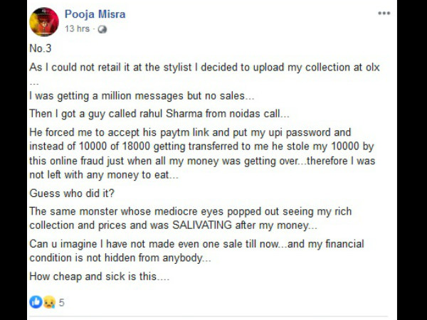 A Guy Stole All Her Money!