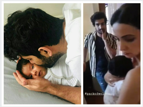 Sanaya & Mohit At Barun’s Baby Function