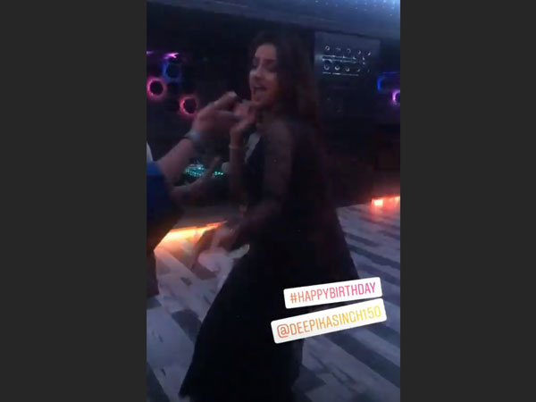 Deepika Dancing Her Heart Out