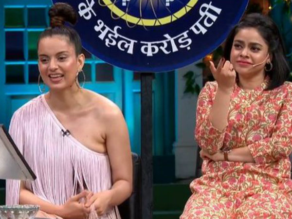 Kangana Takes A Dig At Karan Johar