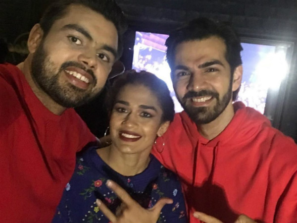 In Pic: Karan V Grover With Babita & Vivek