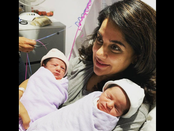 Sara Arfee Khan Blessed With Twins