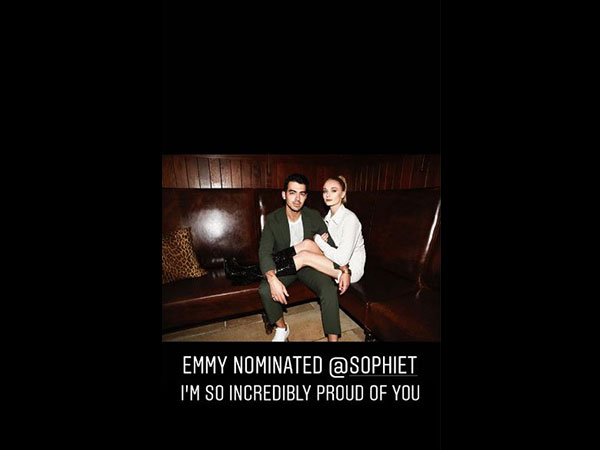 Joe Jonas Too Had A Special Note For His Lady Love
