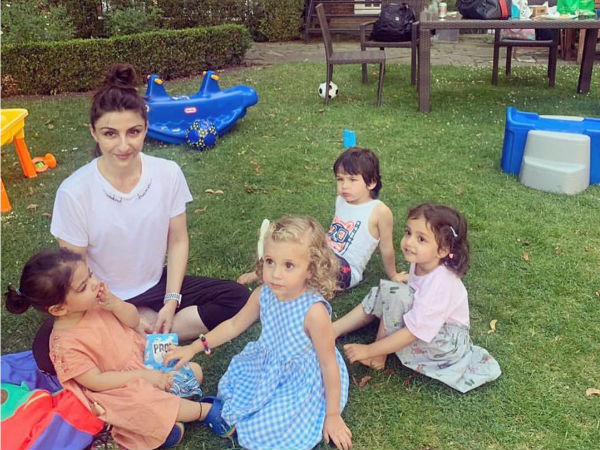 Taimur's New Click From London