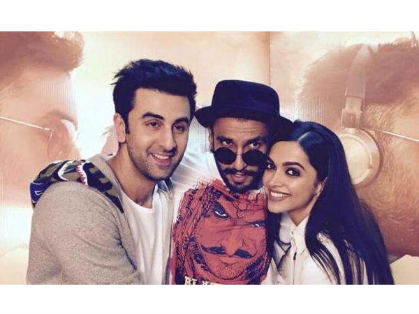 Deepika & Ranveer Share A Strong Friendship With Ranbir