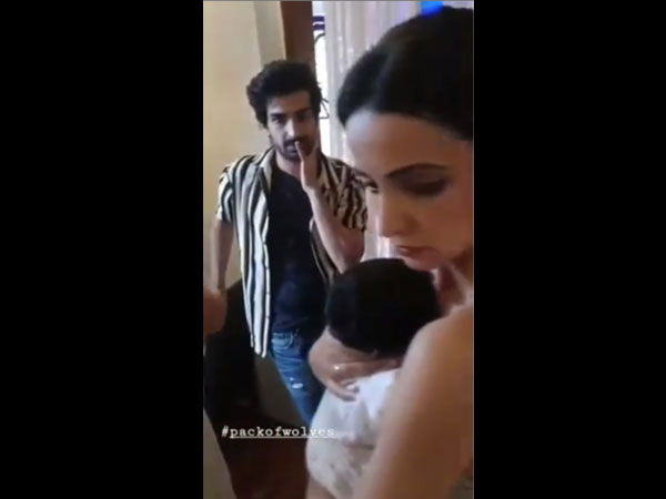 Sanaya Holding Barun’s Baby