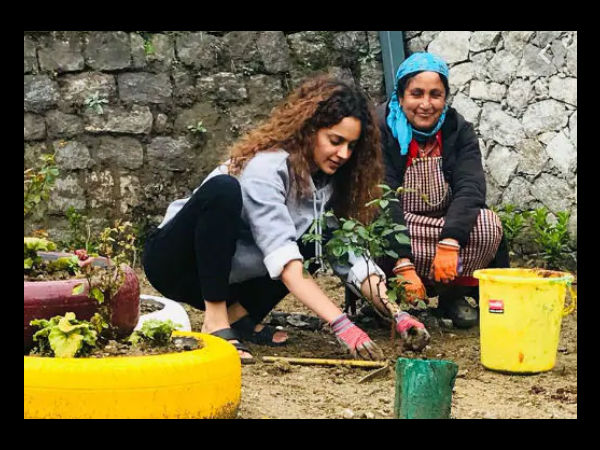 She Urges Everyone To Donate For At Least One Sapling Every Year