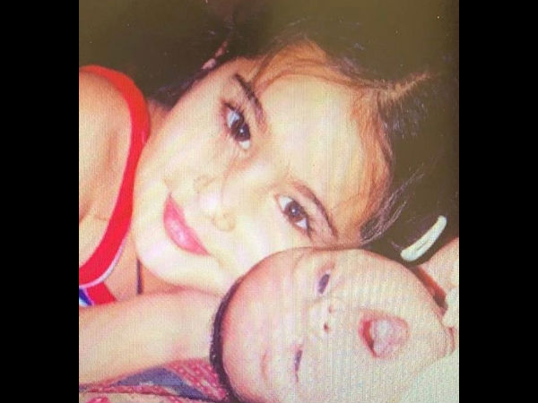 Sara's Adorable Throwback Pic With Ibrahim