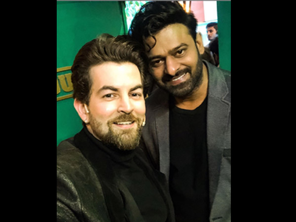 Neil Snapped With Prabhas