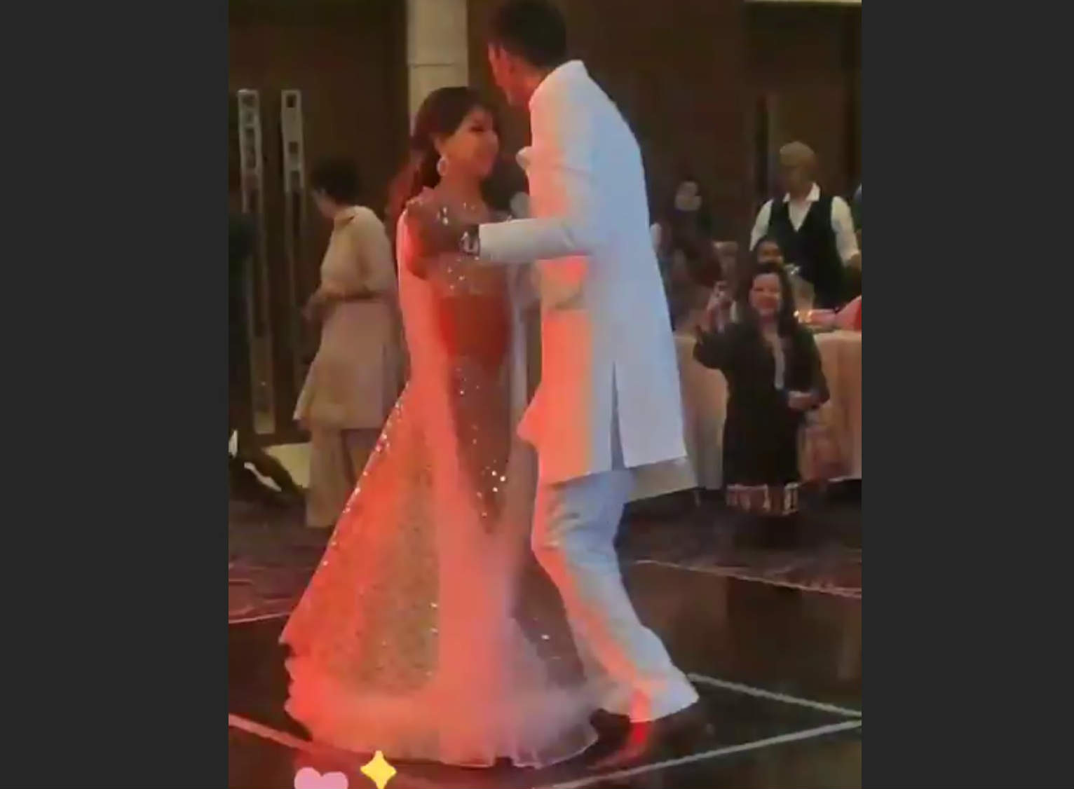 Niti & Parikshit Dance At Engagement