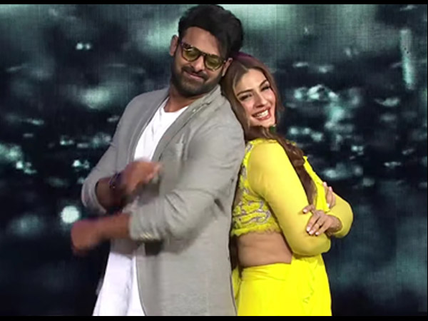 Prabhas Dances To Tip Tip Barsa With Raveena Tandon