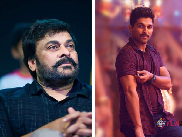 Allu Arjun Ignores Chiranjeevi?